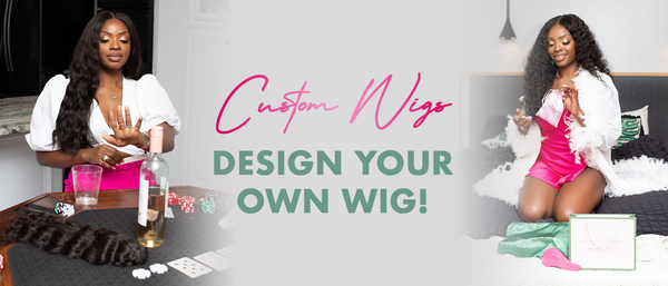 Custom Wigs (This a service fee, add with bundles and closure to cart)